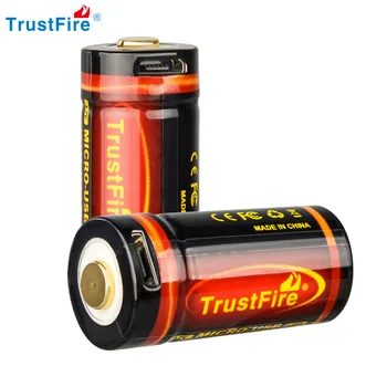 Eredeti TrustFire CR123A 16340 USB Akkumulátorok 3,7 v 700mAh Lítium-Ion Akkumulátor Cella A Baba Játék, Villamos Berendezések