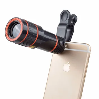 Az iPhone 6 6 7 8 Plusz 4 4s 5 5s 5c SE Magas Minőségű, 12x Zoom Teleobjektív Távcső Klipek Mobil Telefon Kamera Lencse
