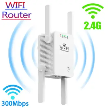 Forró Vezeték nélküli WiFi internet Átjátszó Extender WAN Wifi Router Kettős Márka 2.4 G 5.8 Ghz-es 300Mbps Wi-Fi Erősítő 5 ghz-es LAN Wi-Fi Singal Emlékeztető
