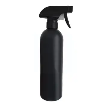 500 ml-es Műanyag Palack Nagy Üres Fekete Spray-ket Újratölthető Palackok Olajok Alapvető Parfümök, Krémek Q6d2