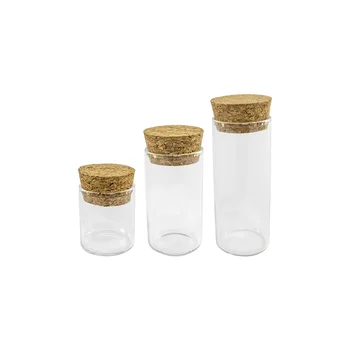 10ml 15ml 25ml Egyedi Kézműves Üveg Üvegek Újratölthető Kozmetikai Parfümös Üveg Átlátszó Üveges Dugók Ajándék Üveg 12db készlet